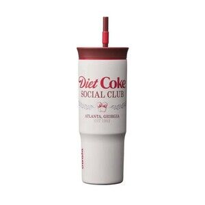 Owala 24oz Special Edition Stainless Steel Straw Tumbler - Diet Coke Social NEW